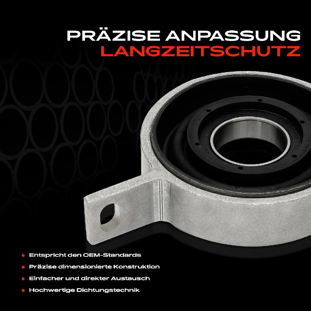 1x Lagerung Gelenkwelle Kardanwellenlager für BMW 3er E90 E93 E92 M3 2007-2013