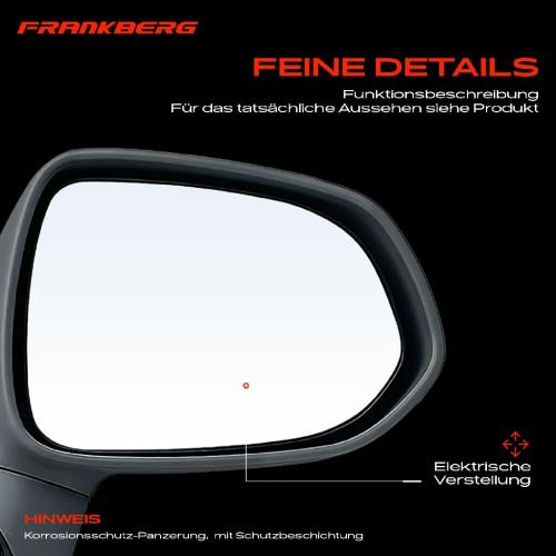 1x Außenspiegel Rechts für Honda Jazz II GD GE2 GE3 1.2L 1.3L 1.5L 2002-2004 Bild 1x Außenspiegel Rechts für Honda Jazz II GD GE2 GE3 1.2L 1.3L 1.5L 2002-2004