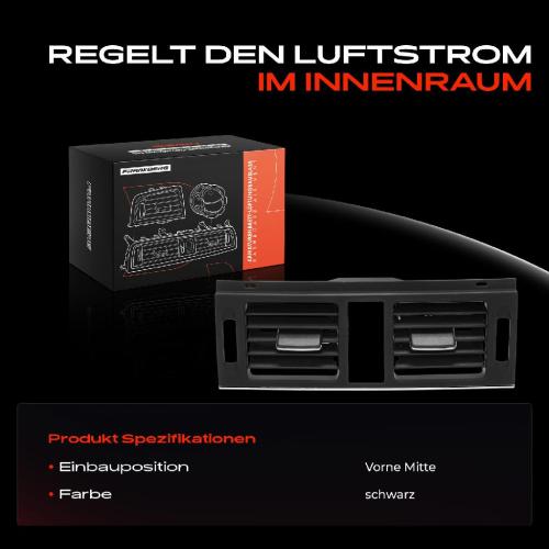 1x Luftdüse Armaturenbrett Vorne Mitte für Mercedes-Benz W204 C204 S204 2007-2011 Bild 1x Luftdüse Armaturenbrett Vorne Mitte für Mercedes-Benz W204 C204 S204 2007-2011