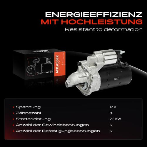 1x Anlasser Starter für Citroën Jumper Bus Kasten Pritsche/Fahrgestell Jumpy Fiat Ducato Peugeot Boxer Bild 1x Anlasser Starter für Citroën Jumper Bus Kasten Pritsche/Fahrgestell Jumpy Fiat Ducato Peugeot Boxer