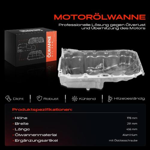 1x Ölwanne Motorölwanne für BMW 1er F20 F21 3er F30 F31 F34 4 F32 F82 F36 5er F07 F10 F11 2 F22 Bild 1x Ölwanne Motorölwanne für BMW 1er F20 F21 3er F30 F31 F34 4 F32 F82 F36 5er F07 F10 F11 2 F22