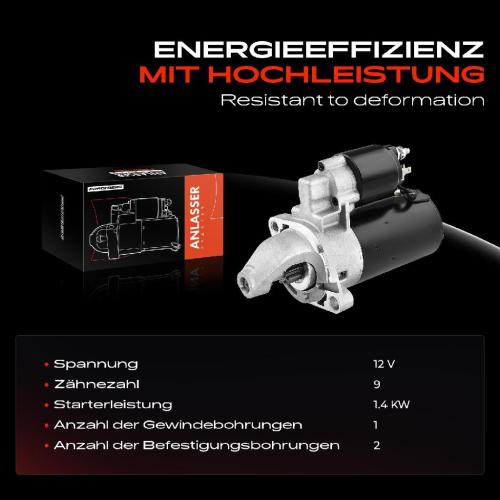 Frankberg 1x Anlasser Starter für VW Passat Variant Audi 100 Avant 80 A4 A6 A8 Cabriolet Coupe 1990-2001 Bild Frankberg 1x Anlasser Starter für VW Passat Variant Audi 100 Avant 80 A4 A6 A8 Cabriolet Coupe 1990-2001