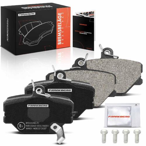 4x Bremsbeläge Vorderachse für Smart Cabrio City-Coupe Crossblade Fortwo Coupe Roadster 1998-2025 Bild 4x Bremsbeläge Vorderachse für Smart Cabrio City-Coupe Crossblade Fortwo Coupe Roadster 1998-2025