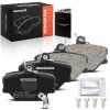 4x Bremsbel&auml;ge Vorderachse f&uuml;r Smart Cabrio City-Coupe Crossblade Fortwo Coupe Roadster 1998-2025