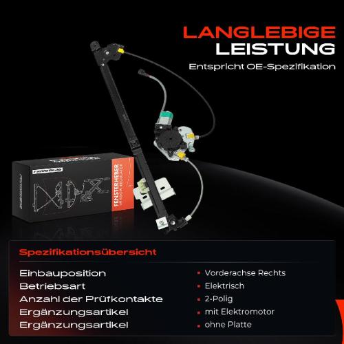 1x Fensterheber Vorne Rechts für VW Transporter IV 1990-2003 Bild 1x Fensterheber Vorne Rechts für VW Transporter IV 1990-2003