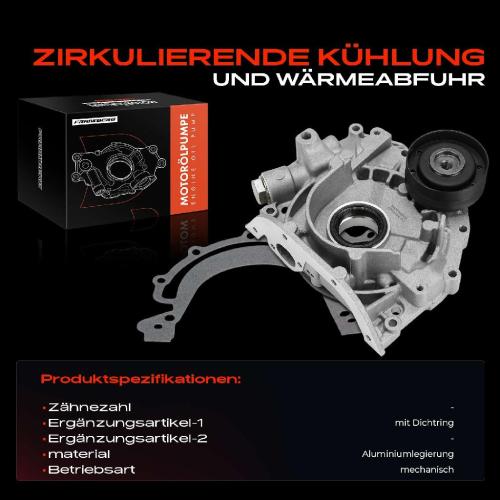 1x Ölpumpe für VW Passat Stufenheck 32B Transporter IV Audi 90 100 200 Bild 1x Ölpumpe für VW Passat Stufenheck 32B Transporter IV Audi 90 100 200