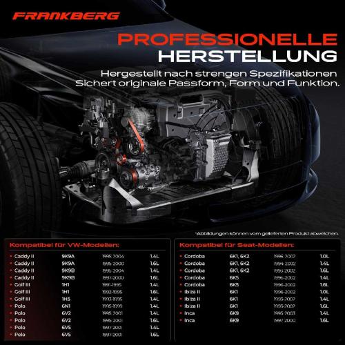 1x Spannrolle Riemenspanner für VW Golf III Caddy II Vento Seat Cordoba Ibiza II Bild 1x Spannrolle Riemenspanner für VW Golf III Caddy II Vento Seat Cordoba Ibiza II