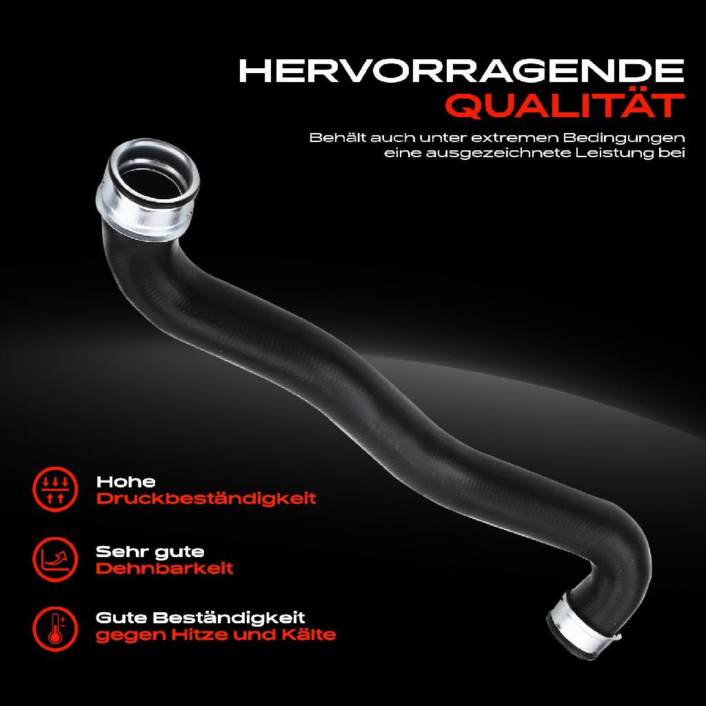 1x Kühlerschlauch Turboschlauch für Mercedes-Benz C-Klasse W204 C-Klasse T-Model S204 E-Klasse W212