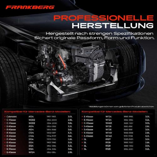 1x Spannrolle Riemenspanner für Mercedes-Benz W202 W124 S124 A124 Bild 1x Spannrolle Riemenspanner für Mercedes-Benz W202 W124 S124 A124