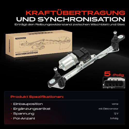 Frankberg 1x Wischerarm Scheibenwischer Vorne für Fiat 500 C 312 595/695 Ford KA RU8 Bild Frankberg 1x Wischerarm Scheibenwischer Vorne für Fiat 500 C 312 595/695 Ford KA RU8