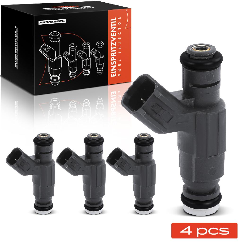 Frankberg 4x Einspritzventil Einspritzdüse für MINI Mini Cabriolet R50 R53 R52