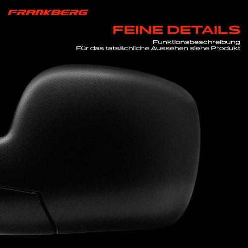 Frankberg 1x Außenspiegel Links für Mercedes-Benz W415 Renault Kangoo Express FW0/1 KW0/1 Bild Frankberg 1x Außenspiegel Links für Mercedes-Benz W415 Renault Kangoo Express FW0/1 KW0/1