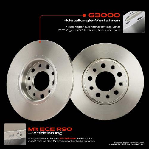 2x Bremsscheiben Hinterachse für Jeep Cherokee KL Van 2.0L 2.2L 2.4L 3.2L Bj ab 2013 Bild 2x Bremsscheiben Hinterachse für Jeep Cherokee KL Van 2.0L 2.2L 2.4L 3.2L Bj ab 2013