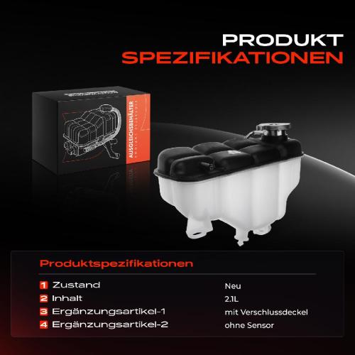 Frankberg 1x Ausgleichsbehälter Kühlmittelbehälter für Mercedes W202 S202 C180-C280 W463 G300-G500 1.8L-5.0L Bild Frankberg 1x Ausgleichsbehälter Kühlmittelbehälter für Mercedes W202 S202 C180-C280 W463 G300-G500 1.8L-5.0L