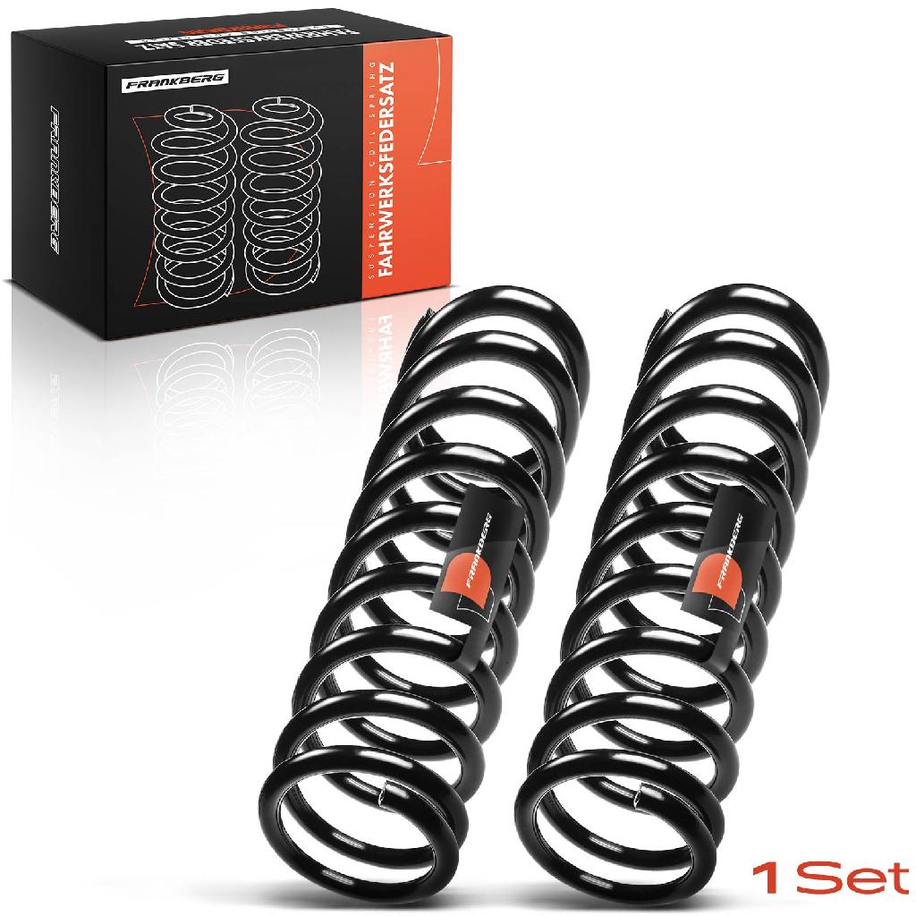 2x Fahrwerksfeder Vorderachse für Jeep Grand Cherokee II WG WJ 2.7L 3.1L 1999-2005
