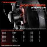 4x Bremsbeläge Vorderachse für Mercedes-Benz C124 W124 S124 W124 A124 C124 S124 1992-1998