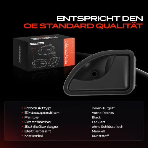 1x Türgriff Vorne Rechts innen für Nissan Kubistar Kasten Renault Kangoo Express Twingo I 1.2L 1.5L Bj ab 1993 Bild 1x Türgriff Vorne Rechts innen für Nissan Kubistar Kasten Renault Kangoo Express Twingo I 1.2L 1.5L Bj ab 1993