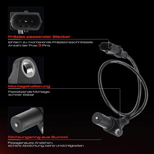 1x Kurbelwellensensor Impulsgeber für Alfa Romeo 145 Fiat Brava Punto Lancia Lybra Bild 1x Kurbelwellensensor Impulsgeber für Alfa Romeo 145 Fiat Brava Punto Lancia Lybra