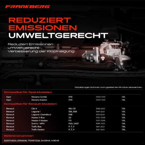 1x AGR-Ventil Abgasrückführungsventil für Opel Movano Combi Renault Clio II Laguna I I Grandtour Master II Bild 1x AGR-Ventil Abgasrückführungsventil für Opel Movano Combi Renault Clio II Laguna I I Grandtour Master II