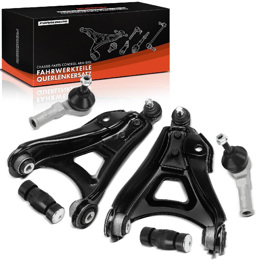 Frankberg 1x Querlenker Satz Vorderachse für Nissan Kubistar Kasten Renault Clio II Kasten/Schrägheck Kangoo Express