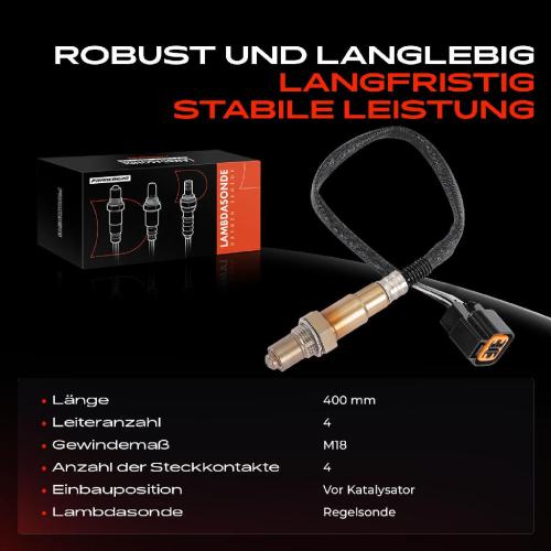 1x Lambdasonde Regelsonde Vor Katalysator für Hyundai Coupe RD Getz TB KIA Sportage JE KM Bild 1x Lambdasonde Regelsonde Vor Katalysator für Hyundai Coupe RD Getz TB KIA Sportage JE KM