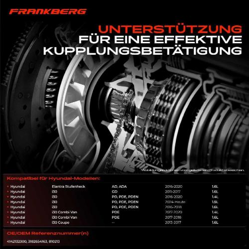 1x Zentralausrücker Kupplung für Hyundai Tucson TL i30 GD KIA Cee'D JD CD Sportage Bild 1x Zentralausrücker Kupplung für Hyundai Tucson TL i30 GD KIA Cee'D JD CD Sportage