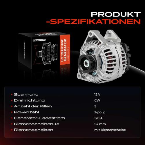 Frankberg 1x Lichtmaschine Generator für Opel Astra G H Corsa C D Meriva Tigra Twintop Bild Frankberg 1x Lichtmaschine Generator für Opel Astra G H Corsa C D Meriva Tigra Twintop