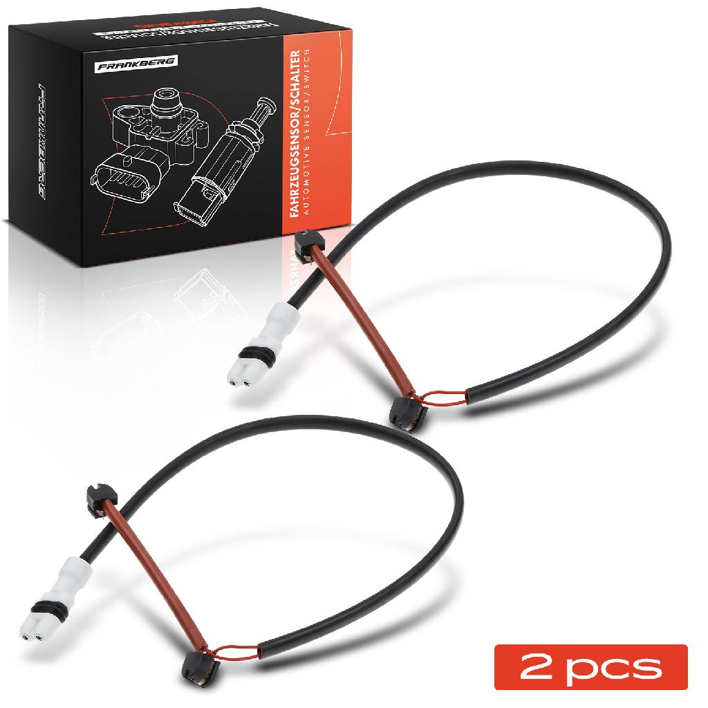 2x Warnkontakt Bremsbelagverschleiß Hinterachse für Porsche 911 996 Cabriolet Targa