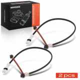 2x Warnkontakt Bremsbelagverschleiß Hinterachse für Porsche 911 996 Cabriolet Targa