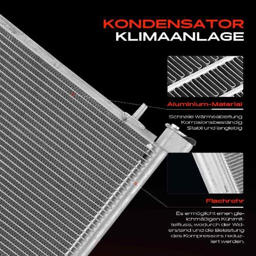 Frankberg 1x Kondensator Klimaanlage für Opel Agila H00 Suzuki Wagon R Schrägheck MM 1.3L Bild Frankberg 1x Kondensator Klimaanlage für Opel Agila H00 Suzuki Wagon R Schrägheck MM 1.3L