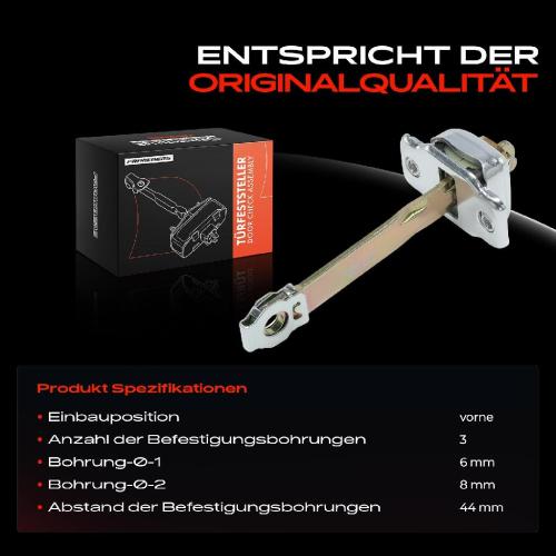 1x Türfeststeller Türfangband Türstopper Vorne für VW Transporter T4 Bus 70B 70C 70J 70K 7DB 7DC 7DJ 7DK Bild 1x Türfeststeller Türfangband Türstopper Vorne für VW Transporter T4 Bus 70B 70C 70J 70K 7DB 7DC 7DJ 7DK