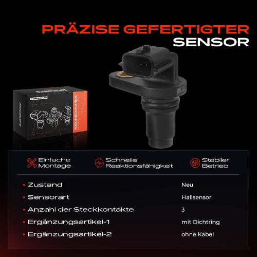 1x Nockenwellenposition Sensor für Nissan Juke Micra IV Pulsar Qashqai II X-Trail 1.6L Bild 1x Nockenwellenposition Sensor für Nissan Juke Micra IV Pulsar Qashqai II X-Trail 1.6L