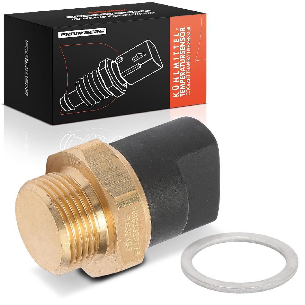 Frankberg 1x Temperaturschalter Kühlerlüfter für VW Golf Audi A4 A6 A8 80 90 100 Skoda Seat