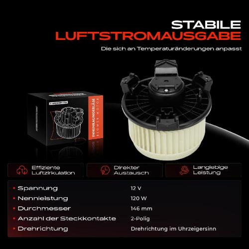 Frankberg 1x Gebläsemotor Innenraumgebläse für Subaru Trezia Toyota Yaris P9 P13 Bj ab 2005 Bild Frankberg 1x Gebläsemotor Innenraumgebläse für Subaru Trezia Toyota Yaris P9 P13 Bj ab 2005