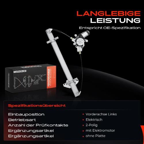 1x Fensterheber Vorne Links für Hyundai H-1 Kasten Starex A1 82401-4A010 Bild 1x Fensterheber Vorne Links für Hyundai H-1 Kasten Starex A1 82401-4A010