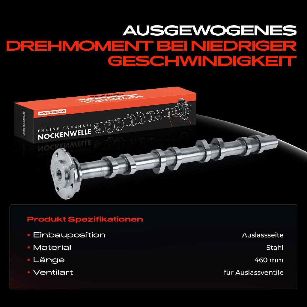 1x Nockenwelle für Ford Transit FA FB FC FD FF FS FM FN FZ 2006-2014