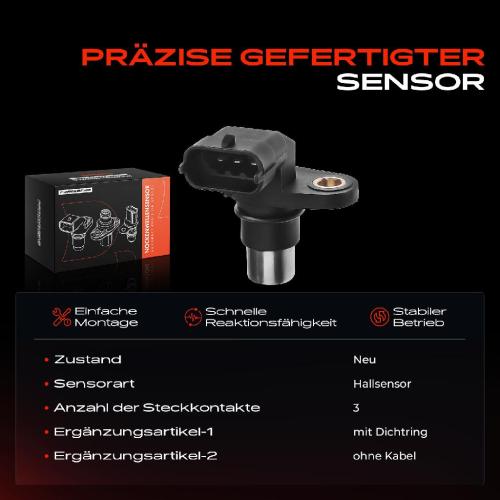 1x Nockenwellenposition Sensor für Fiat 500 Panda Punto Alfa Romeo Mito Opel Lancia 0.9L-1.4L Bild 1x Nockenwellenposition Sensor für Fiat 500 Panda Punto Alfa Romeo Mito Opel Lancia 0.9L-1.4L