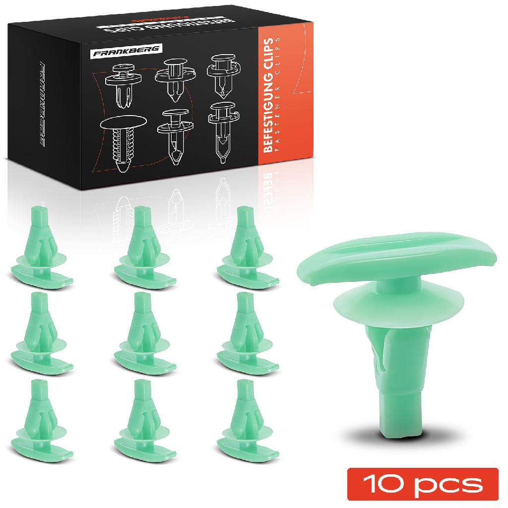 10x Befestigungsclips Verkleidung für Honda Accord 8 Hyundai Toyota Yaris