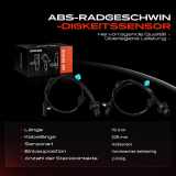 2x ABS Sensor Vorderachse beidseitig für Honda HR-V RU 1.5L 1.6L Bj ab 2015
