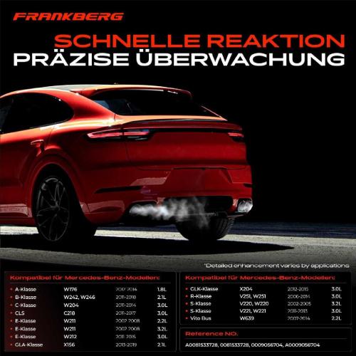 Frankberg 1x Abgastemperatursensor für Mercedes Benz 1.8L 2.2L 3.0L Bild Frankberg 1x Abgastemperatursensor für Mercedes Benz 1.8L 2.2L 3.0L