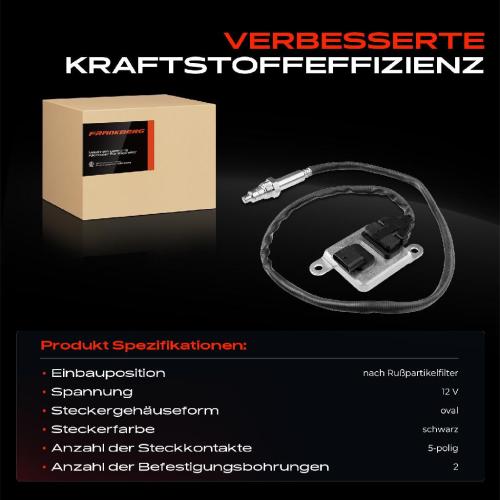 1x Nox Sensor Nitrogen Oxide Lamdasonde nach Rußpartikelfilter für Mercedes-Benz Vito W447 W205 W213 Bild 1x Nox Sensor Nitrogen Oxide Lamdasonde nach Rußpartikelfilter für Mercedes-Benz Vito W447 W205 W213
