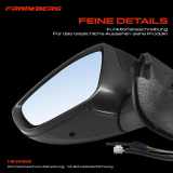 1x Außenspiegel Links für Citroën C3 III SX 1.2L 1.5L 1.6L 2018-2024