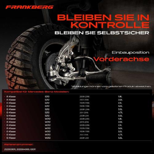 1x Querlenker Vorderachse für Mercedes-Benz E-Klasse W212 E-Klasse T-Model S212 2.0L 2009-2016 Bild 1x Querlenker Vorderachse für Mercedes-Benz E-Klasse W212 E-Klasse T-Model S212 2.0L 2009-2016