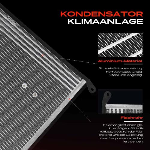 1x Kondensator Klimaanlage für Mercedes-Benz W220 S350 S500 C215 CL500 CL600 R230 Bild 1x Kondensator Klimaanlage für Mercedes-Benz W220 S350 S500 C215 CL500 CL600 R230