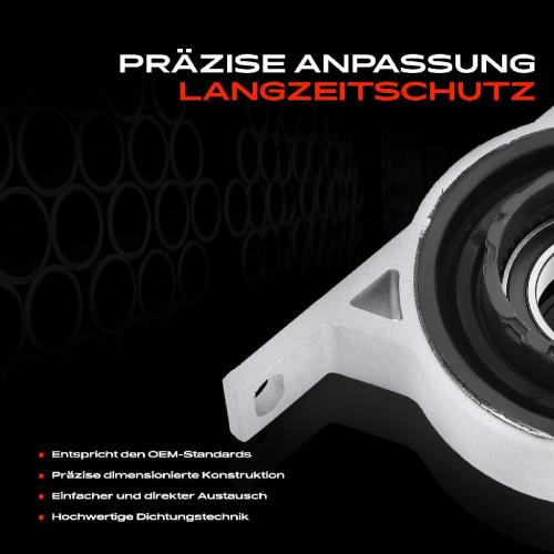1x Lagerung Gelenkwelle Kardanwellenlager für BMW 5er E60 Touring E61 6er E63 E64 Bild 1x Lagerung Gelenkwelle Kardanwellenlager für BMW 5er E60 Touring E61 6er E63 E64