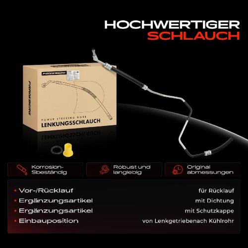 1x Servolenkung Schlauch für VW Polo 6N1 6N2 Polo Van Kasten/Schrägheck 1.0L-1.9L Bild 1x Servolenkung Schlauch für VW Polo 6N1 6N2 Polo Van Kasten/Schrägheck 1.0L-1.9L