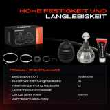 1x Antriebswelle Gelenksatz Vorderachse für VW Golf Audi A3 8P Q3 TT Seat Altea Skoda