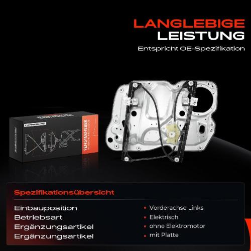 1x Fensterheber Vorne Links für VW Touran 1T MPV 2003-2015 Bild 1x Fensterheber Vorne Links für VW Touran 1T MPV 2003-2015