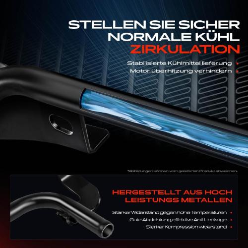 1x Kühlmittelrohrleitung für Mercedes-Benz W205 W213 A238 C257 X253 Bild 1x Kühlmittelrohrleitung für Mercedes-Benz W205 W213 A238 C257 X253