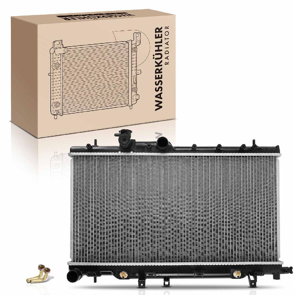 Frankberg 1x Kühler Wasserkühler Motorkühler für Subaru Impreza GD GG 2.0L 2.5L 2000-2008